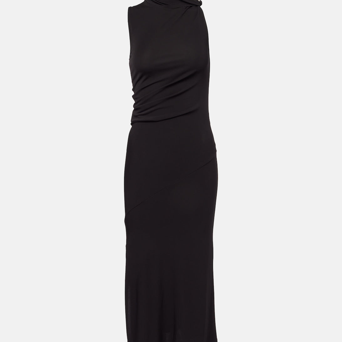 Courrèges - Draped maxi dress