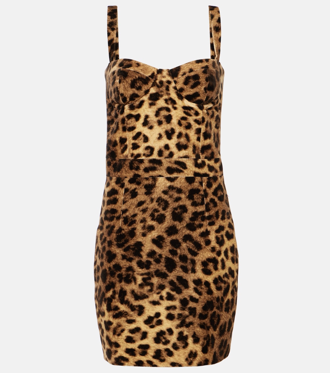 The New Arrivals Ilkyaz Ozel - Monique leopard-print cotton minidress