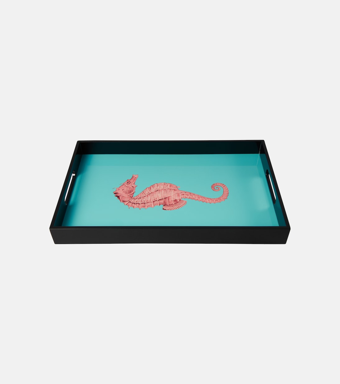 Les-Ottomans - Seahorse lacquered wooden tray
