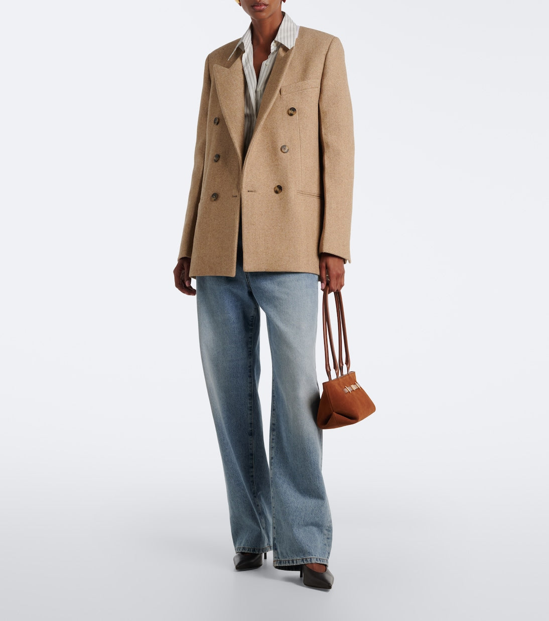 DeMellier - New York suede shoulder bag