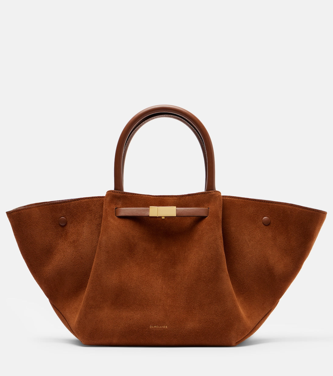 DeMellier - New York Midi suede top-handle bag