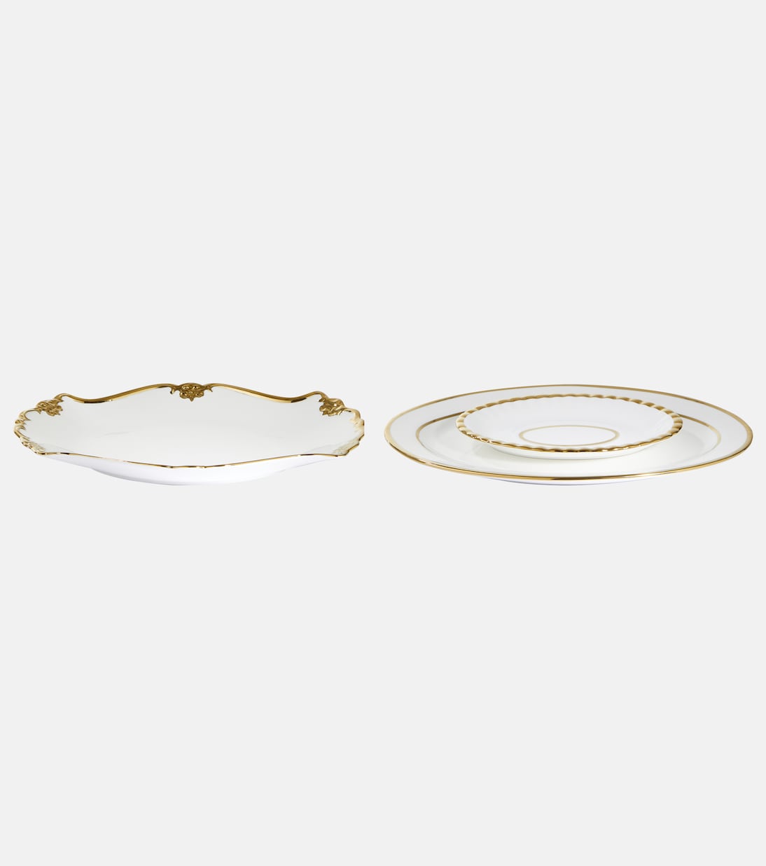 Polspotten - Golden Finds set of 3 platters by Jan Wolleswinkel