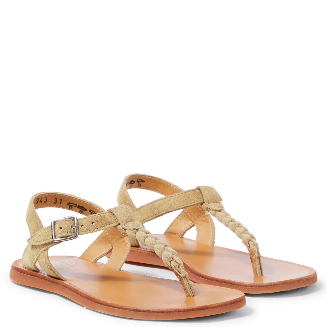 Pom d'Api - Plagette Antic suede sandals