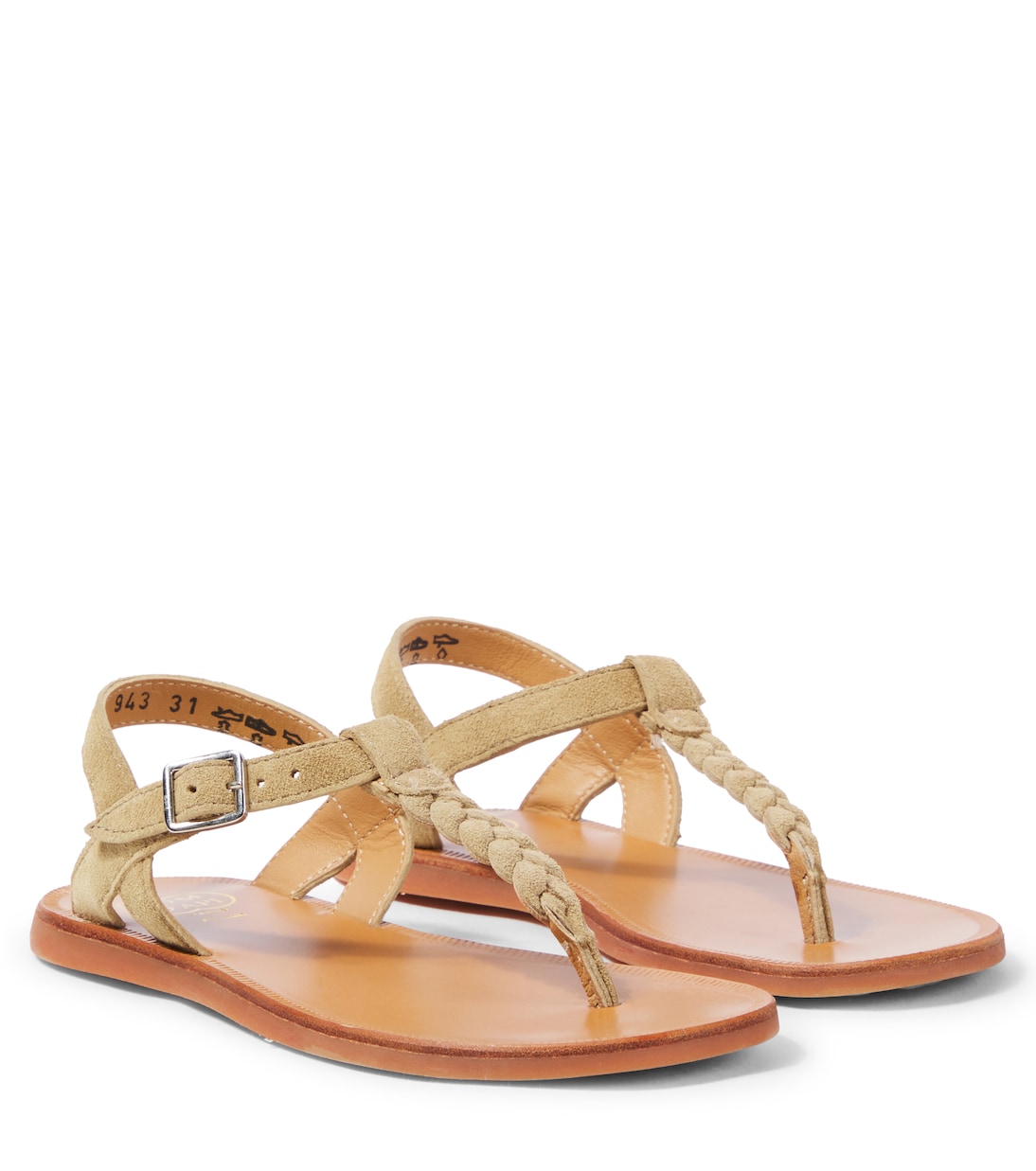 Pom d'Api - Plagette Antic suede sandals