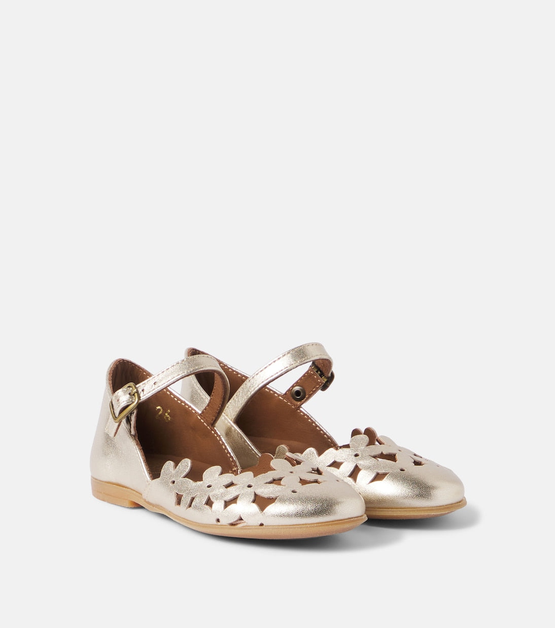 PèPè - Laminato leather ballet flats