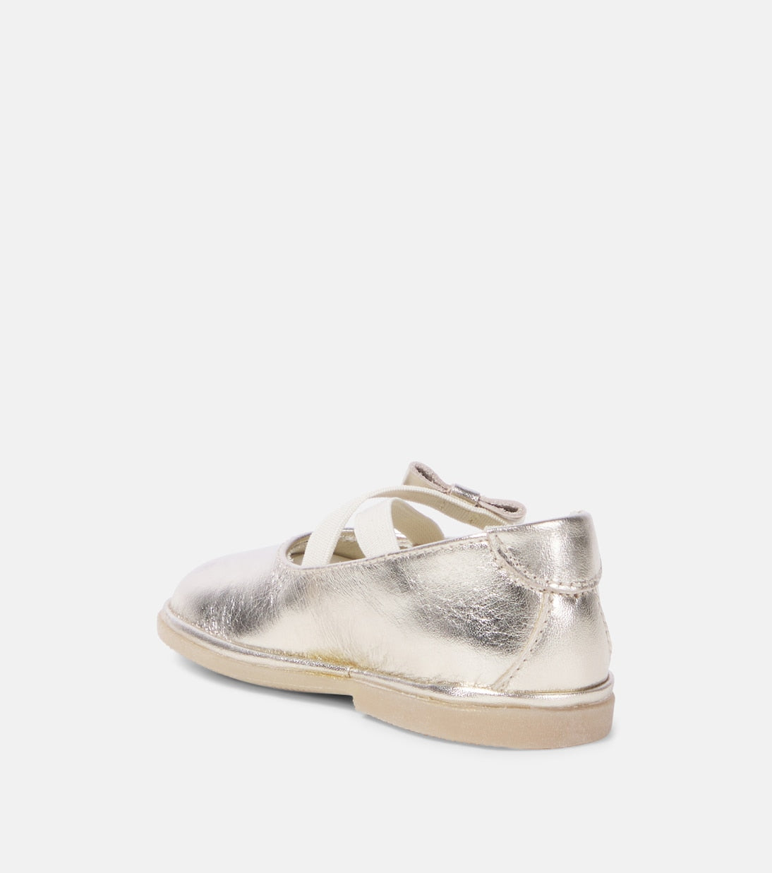 PèPè - Baby metallic leather ballet flats