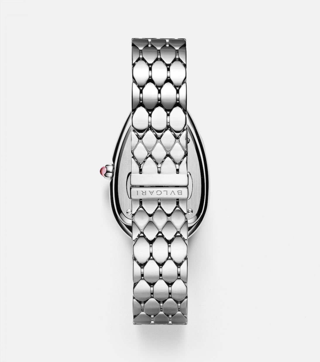 Bvlgari - Serpenti Seduttori embellished stainless steel watch