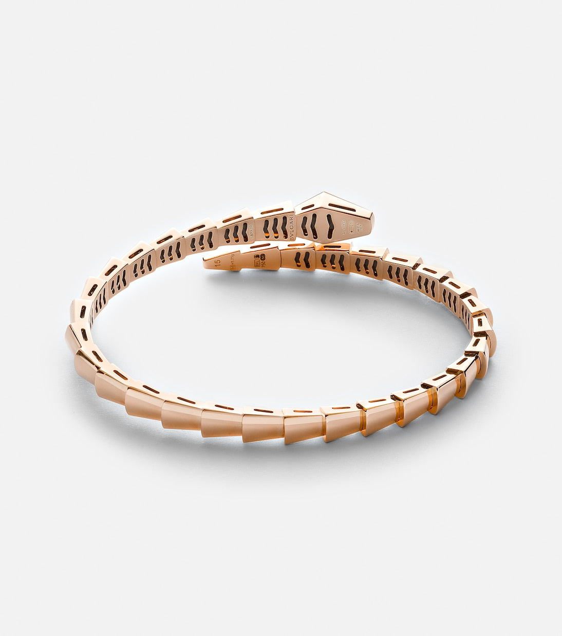 Bvlgari - Serpenti Viper 18kt rose gold bracelet
