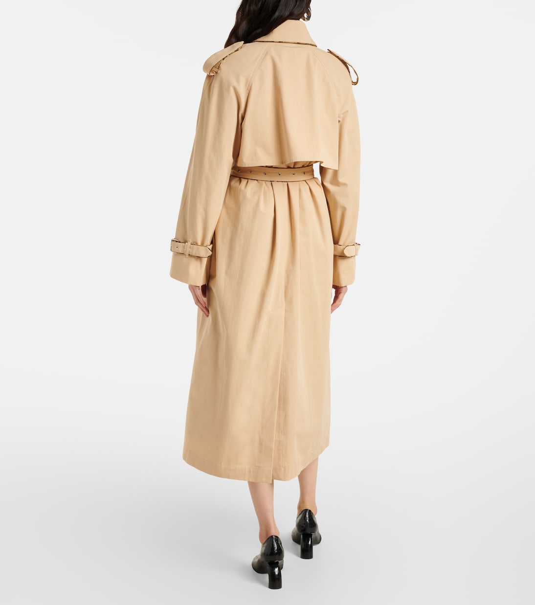 Dries Van Noten - Cotton poplin trench coat