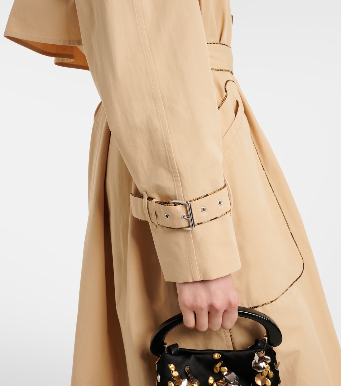 Dries Van Noten - Cotton poplin trench coat