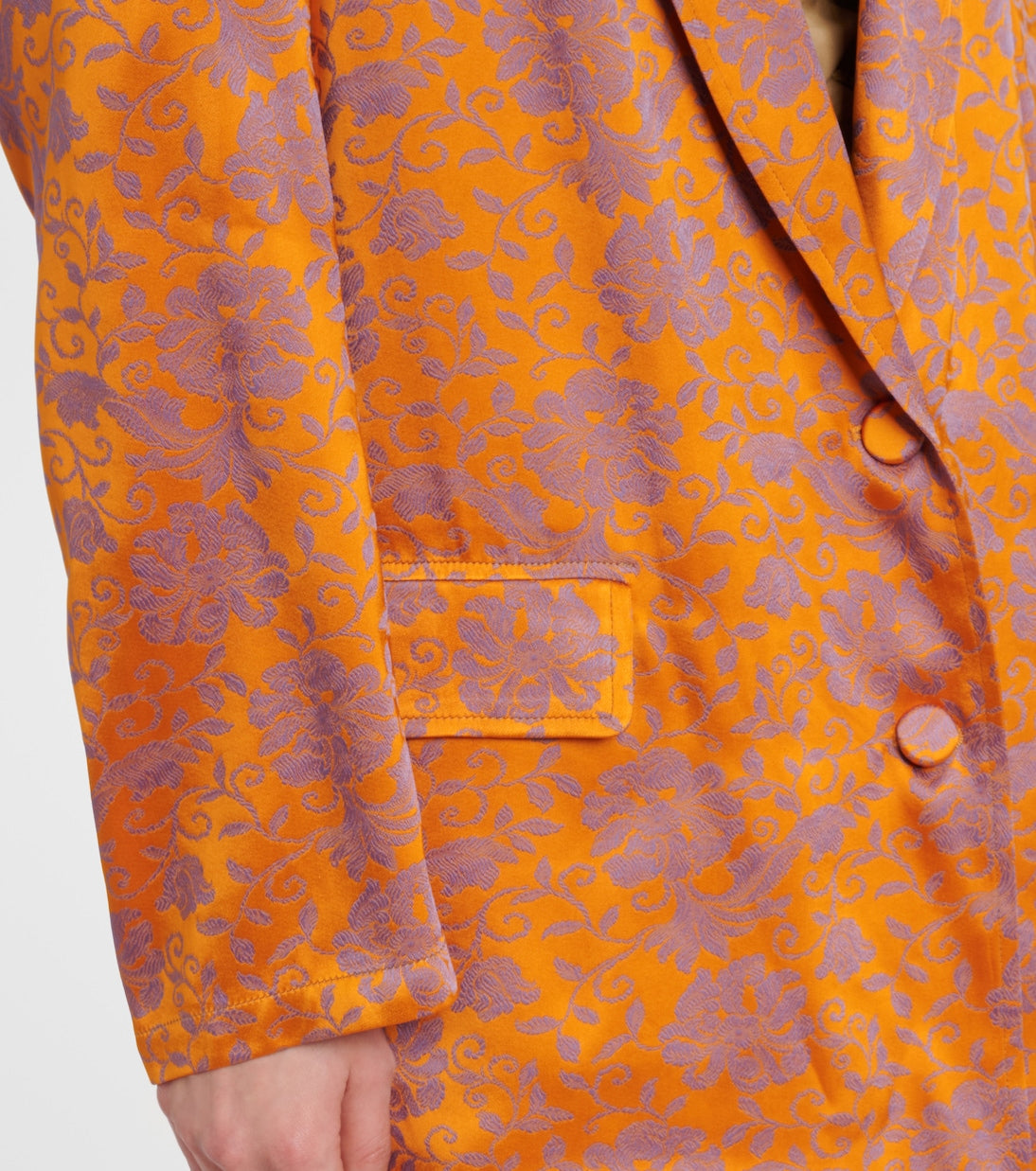 Dries Van Noten - Floral jacquard blazer