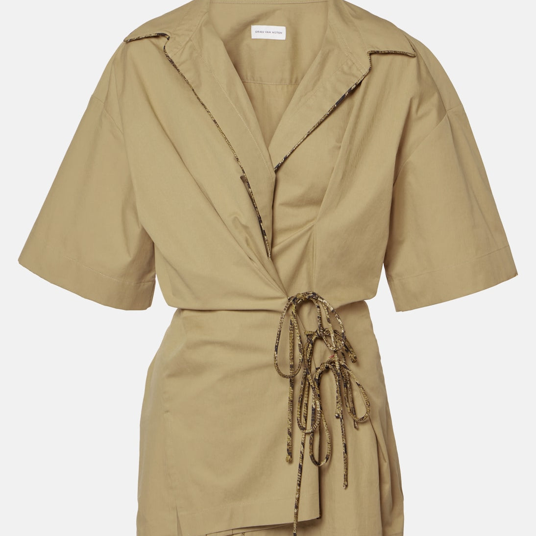 Dries Van Noten - Cotton twill shirt