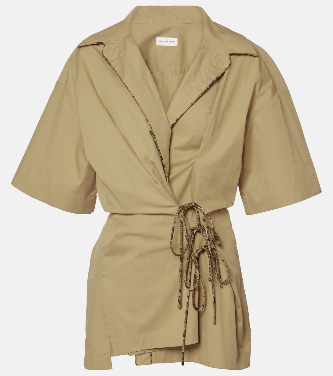 Dries Van Noten - Cotton twill shirt