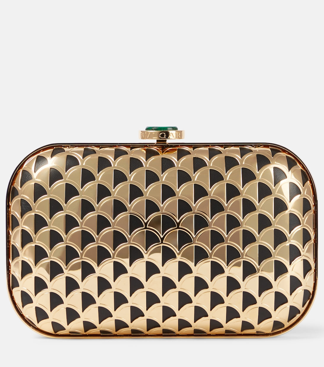 Bvlgari - Calla leather clutch