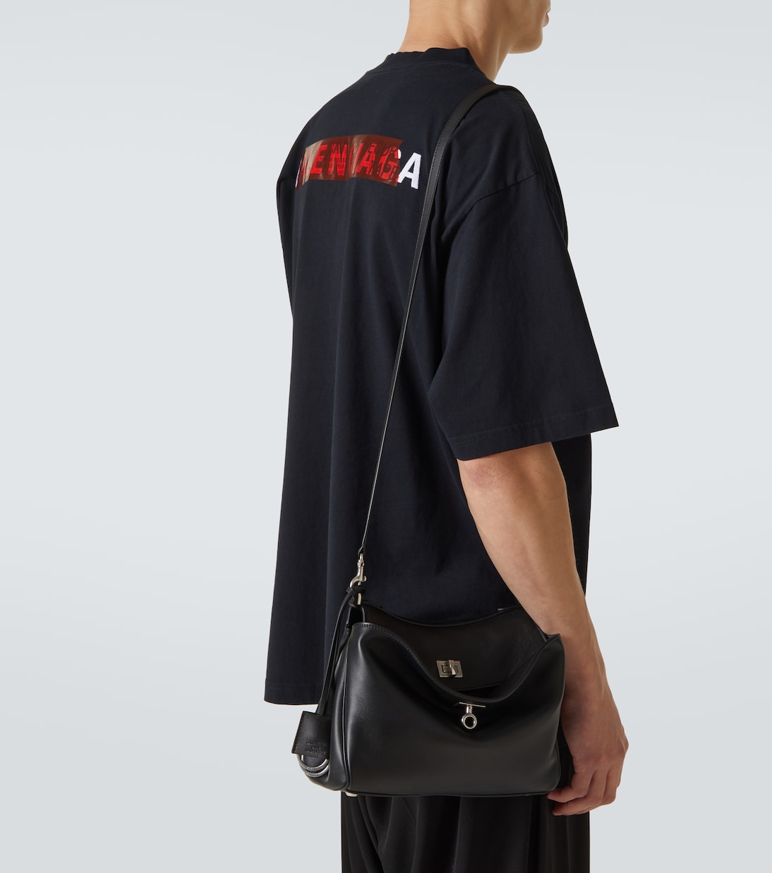 Balenciaga - Rodeo Small leather messenger bag