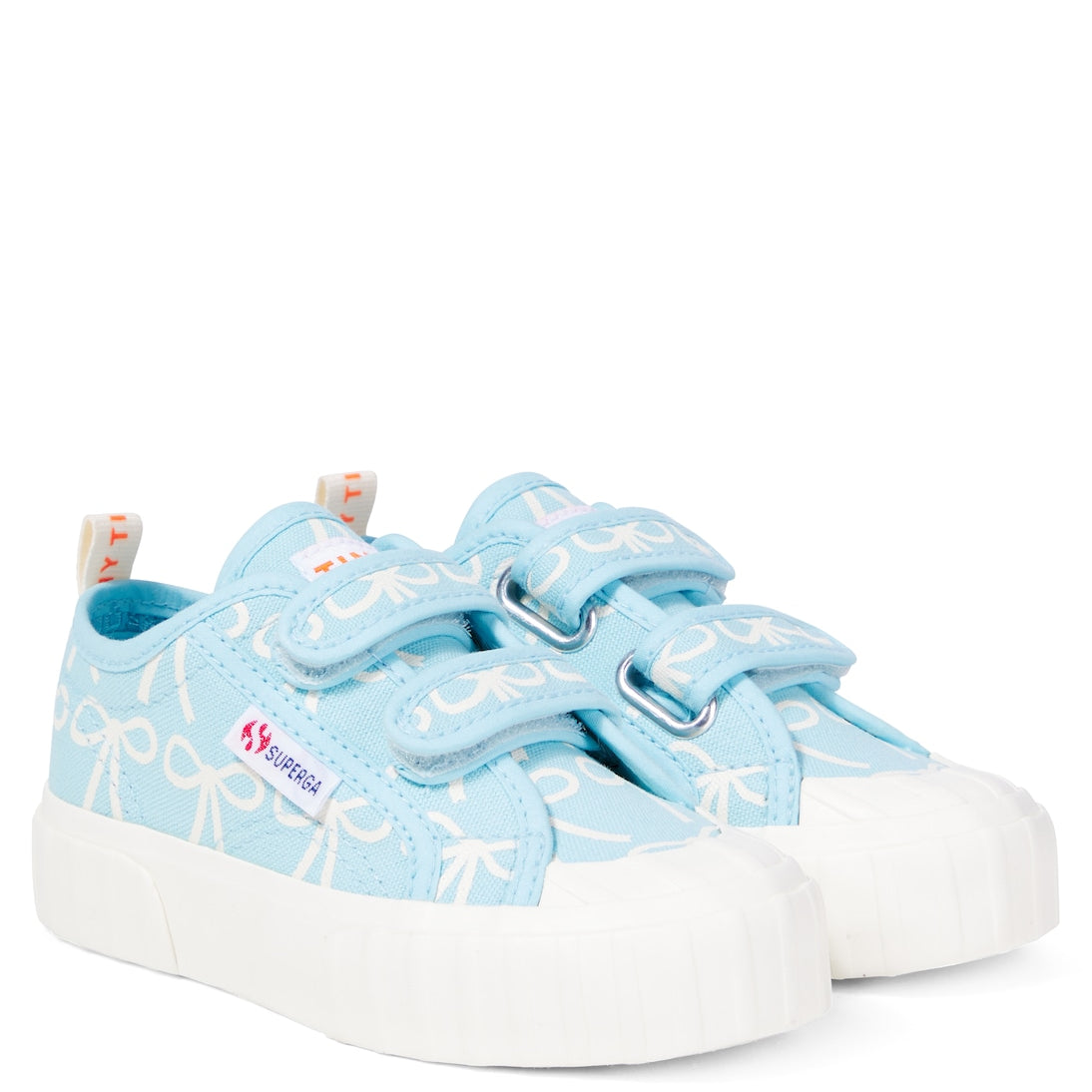 Tinycottons - x Superga Bows printed sneakers