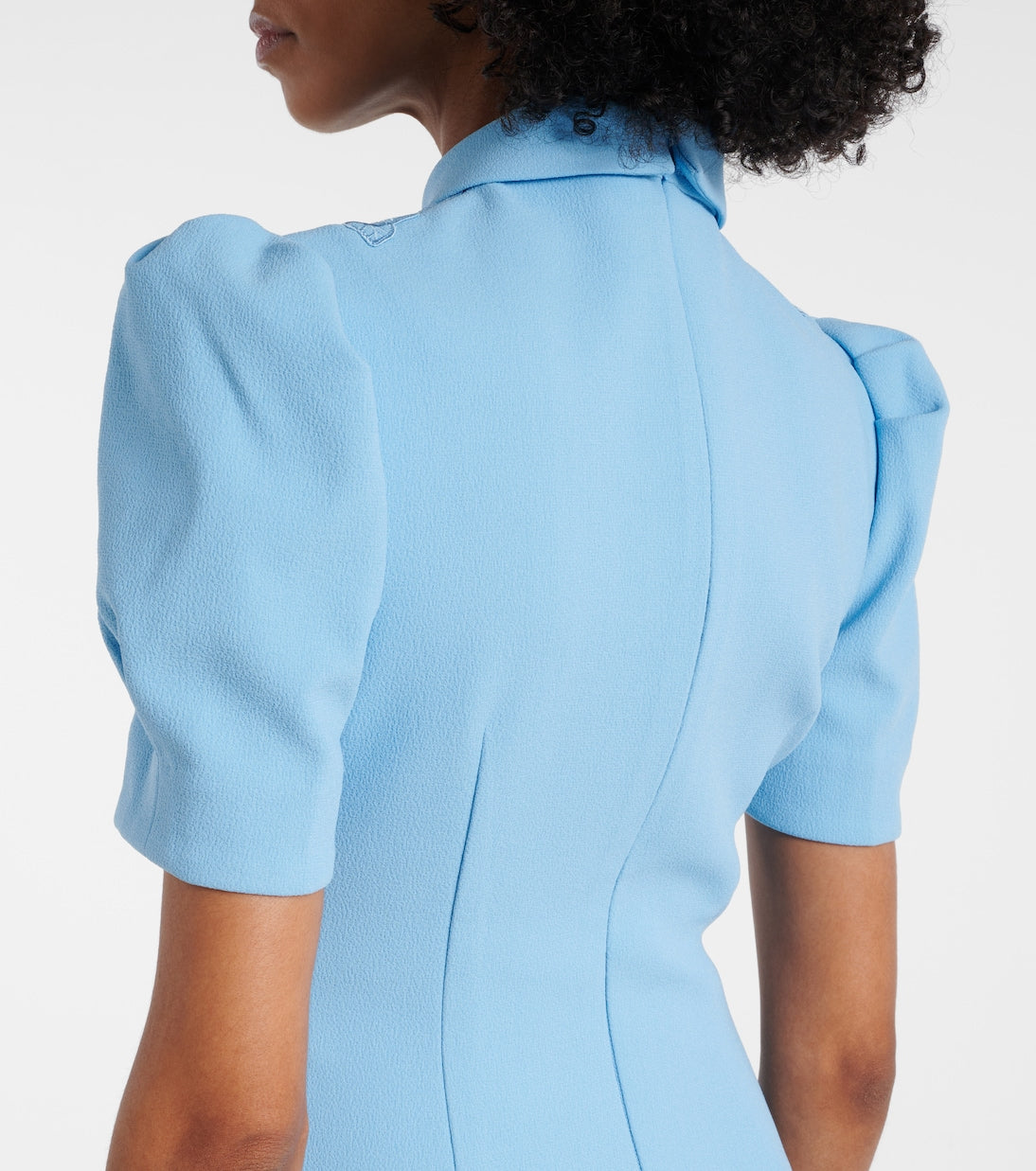 Rebecca Vallance - Skye lace-trimmed crêpe minidress