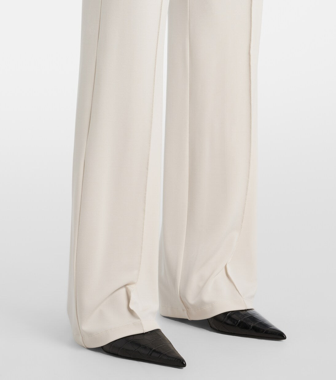 Max Mara - Dinda high-rise jersey straight pants
