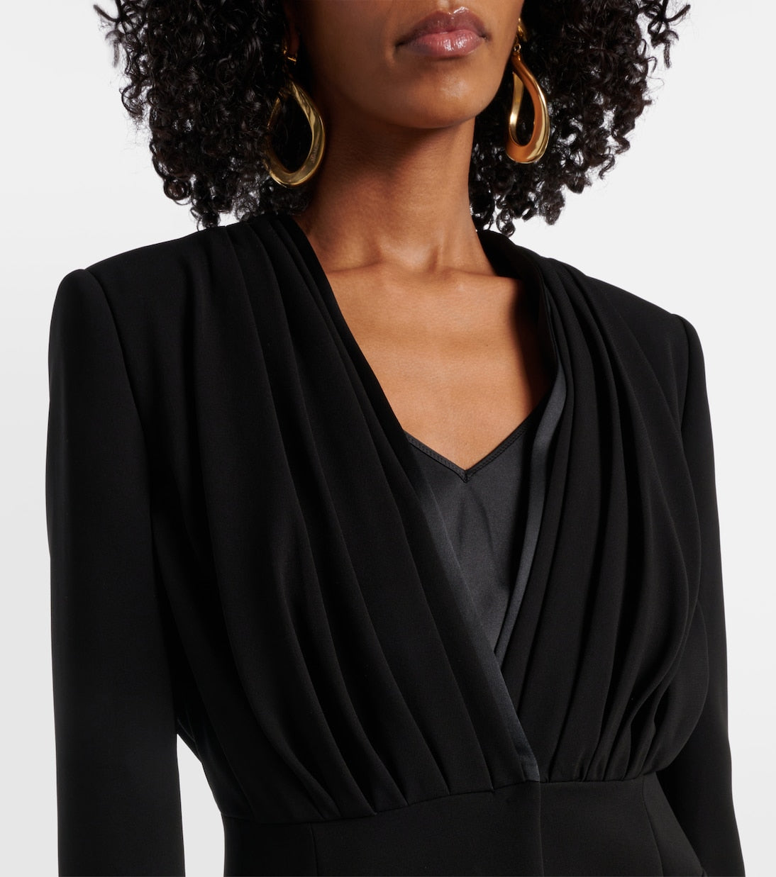 Max Mara - Gradi draped crêpe jacket