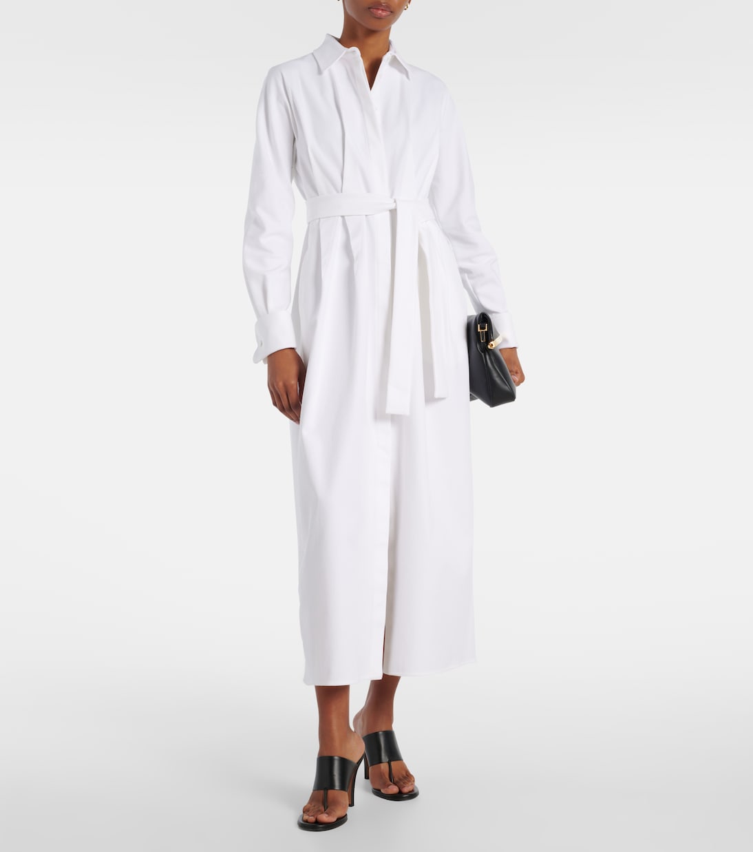 Max Mara - Arezzo gabardine shirt dress