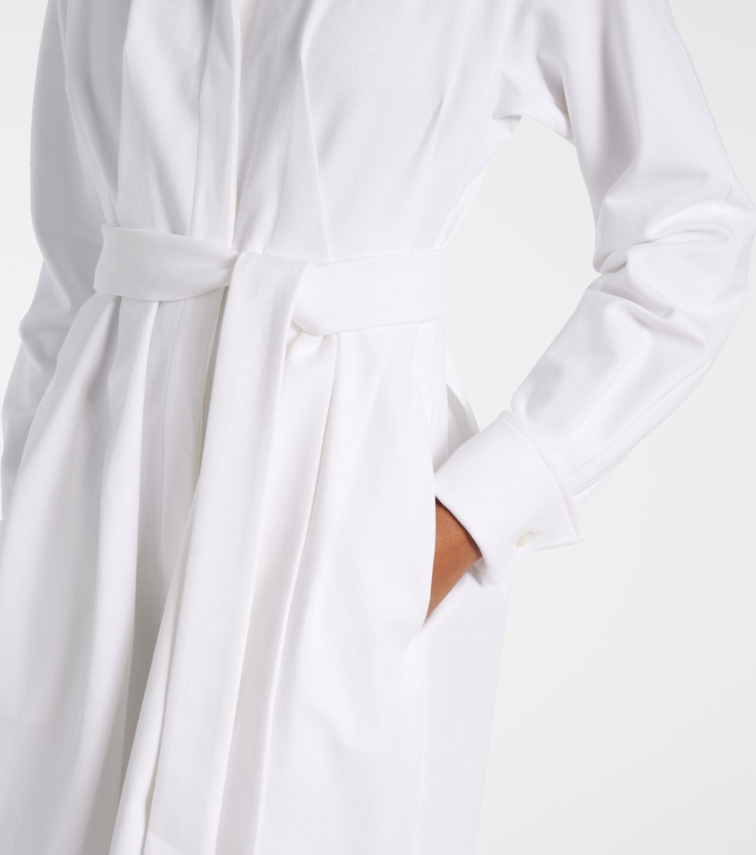 Max Mara - Arezzo gabardine shirt dress