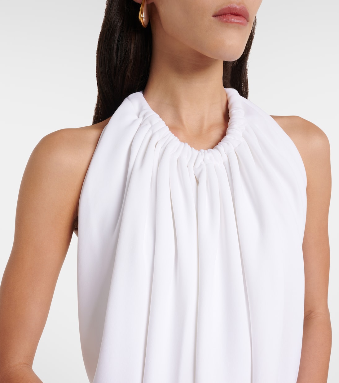 Sportmax - Arizona draped halterneck minidress