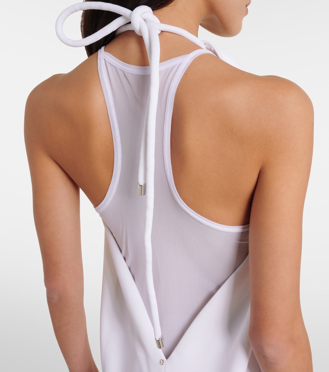 Sportmax - Arizona draped halterneck minidress