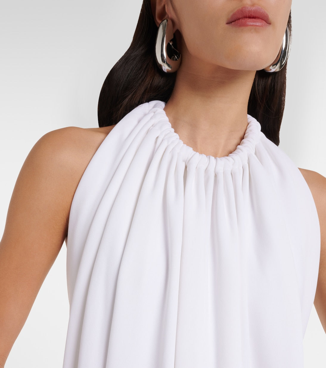 Sportmax - Alceste draped halterneck maxi dress