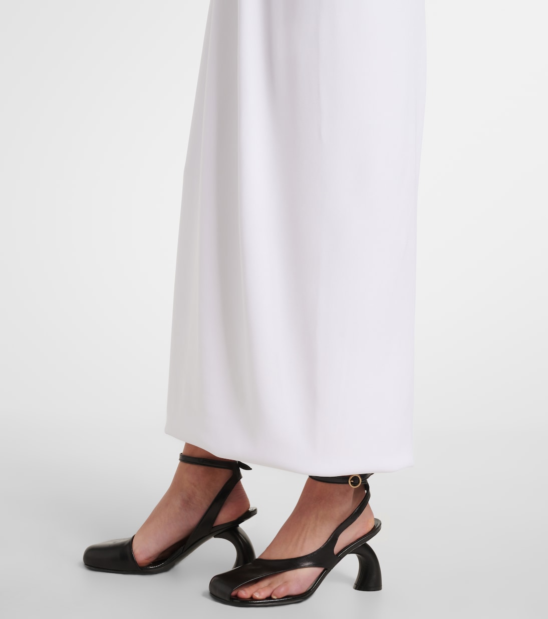 Sportmax - Alceste draped halterneck maxi dress