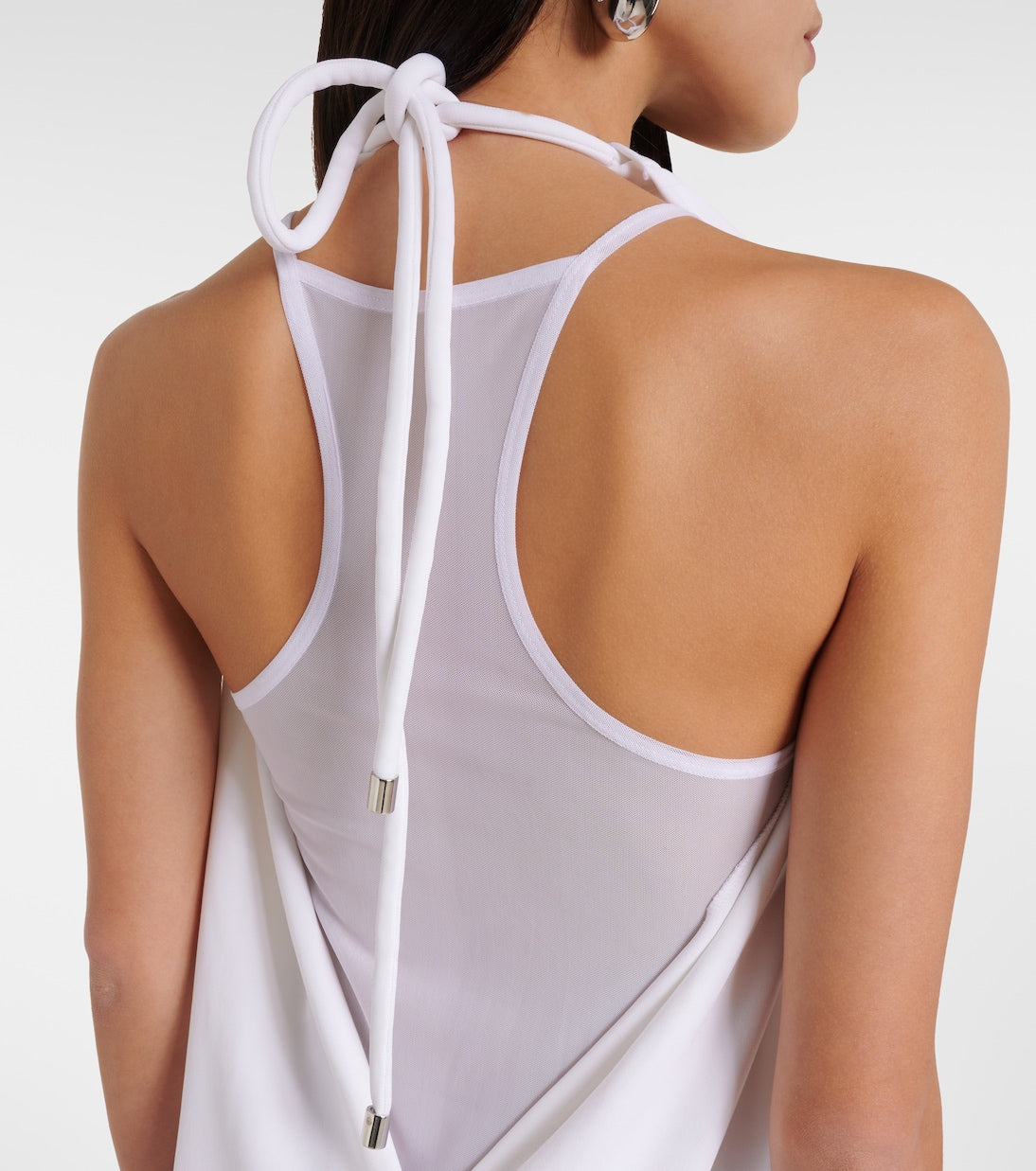 Sportmax - Alceste draped halterneck maxi dress