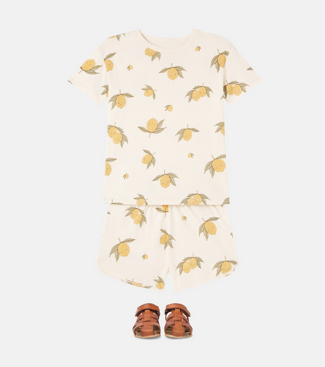 Konges Sløjd - Famo cotton T-shirt and shorts set
