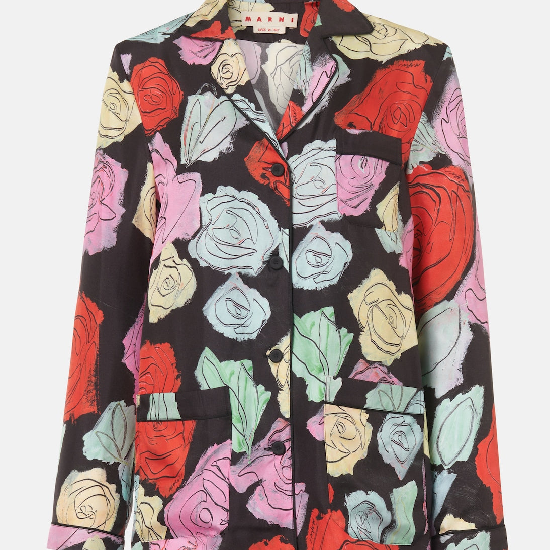 Marni - Floral silk shirt