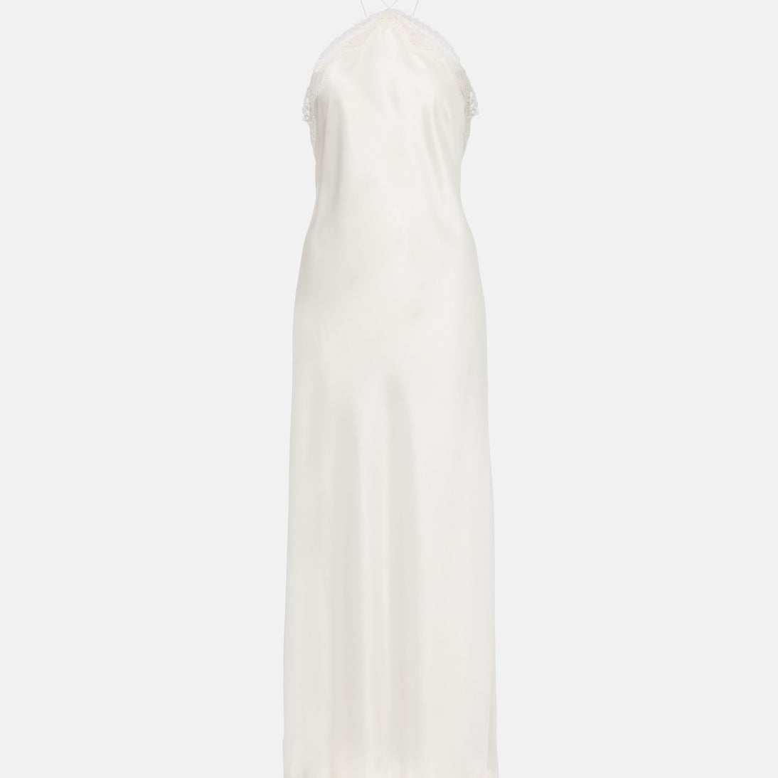 Rixo - Bridal Harlan lace-trimmed satin slip dress