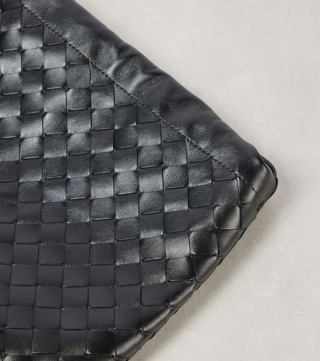 Bottega Veneta - Dustbag Intrecciato leather clutch