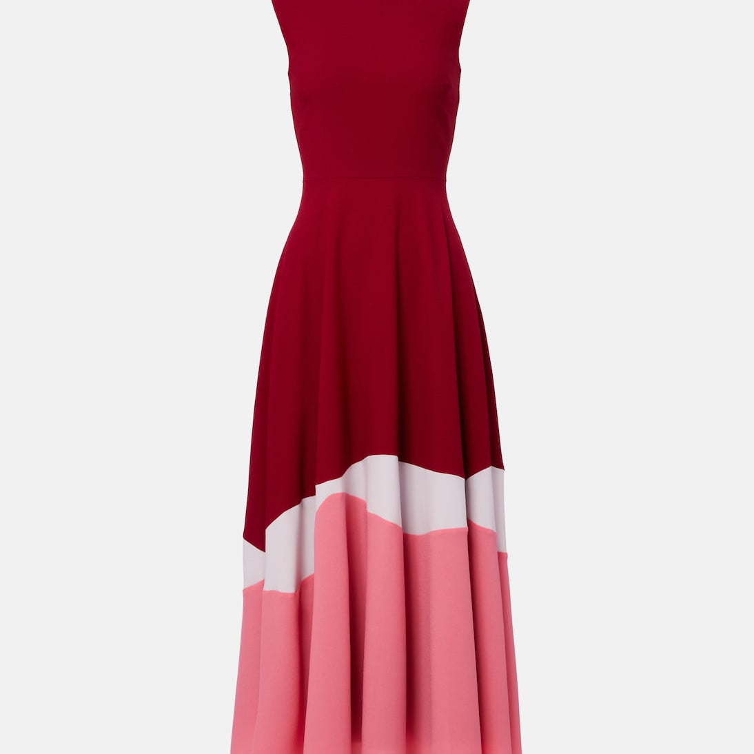 Roksanda - Gradient crêpe cocktail dress