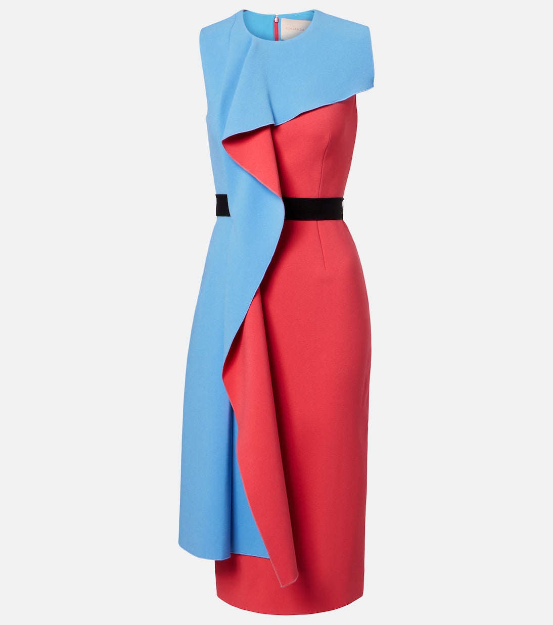 Roksanda - Pembrook draped crêpe cocktail dress