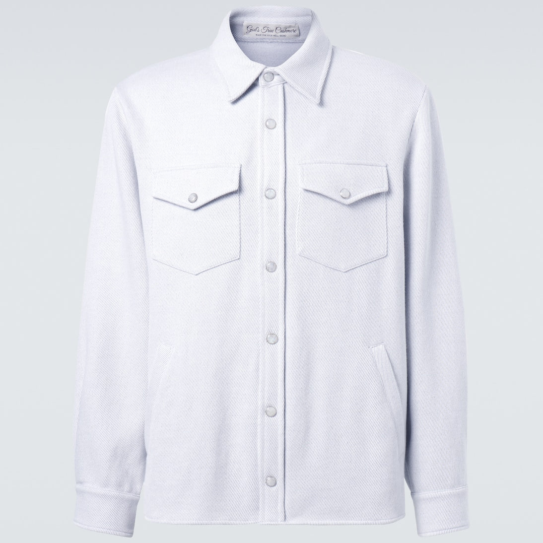 God's True Cashmere - Explorer cashmere and cotton denim jacket