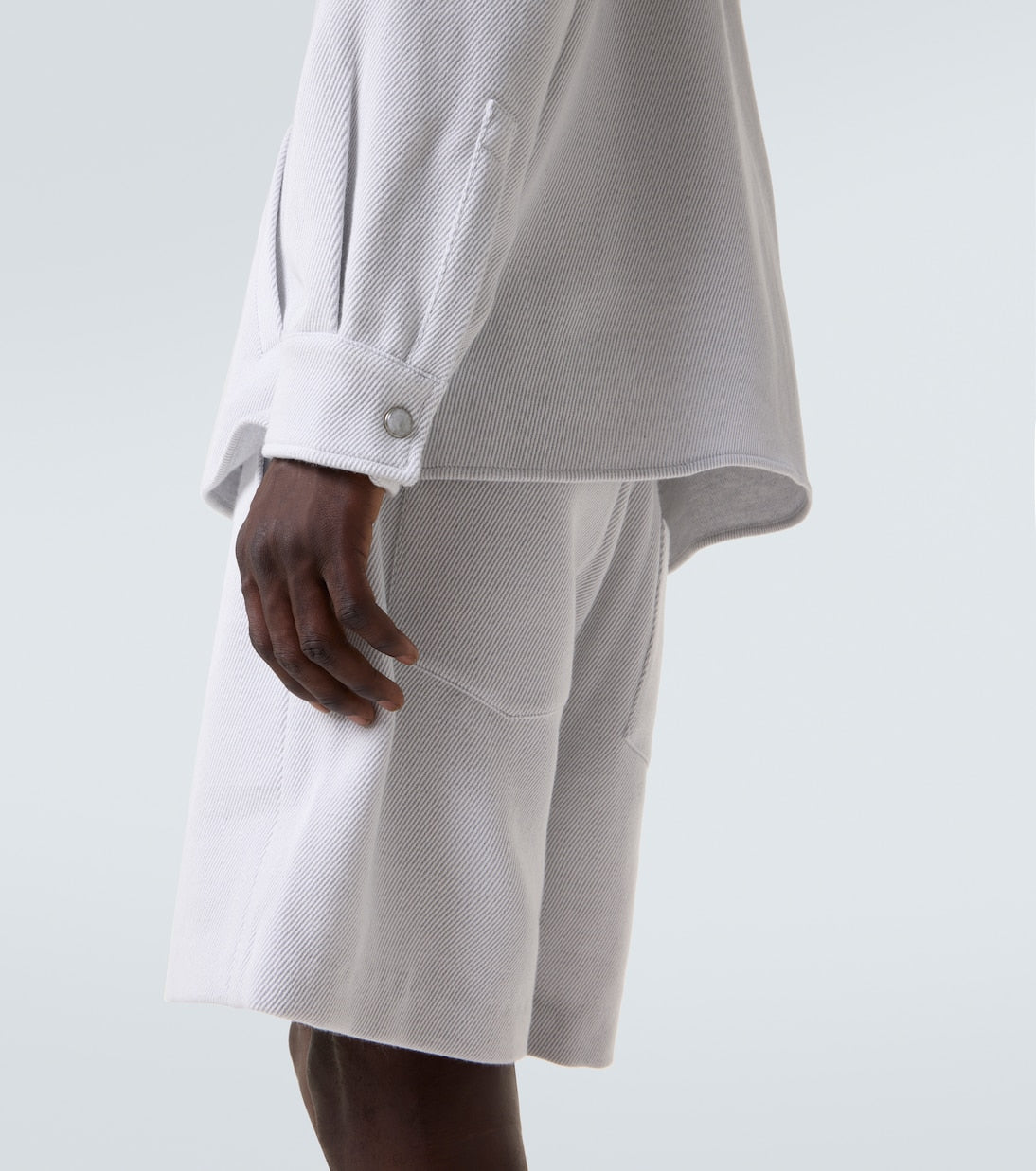 God's True Cashmere - Explorer cashmere and cotton denim jacket