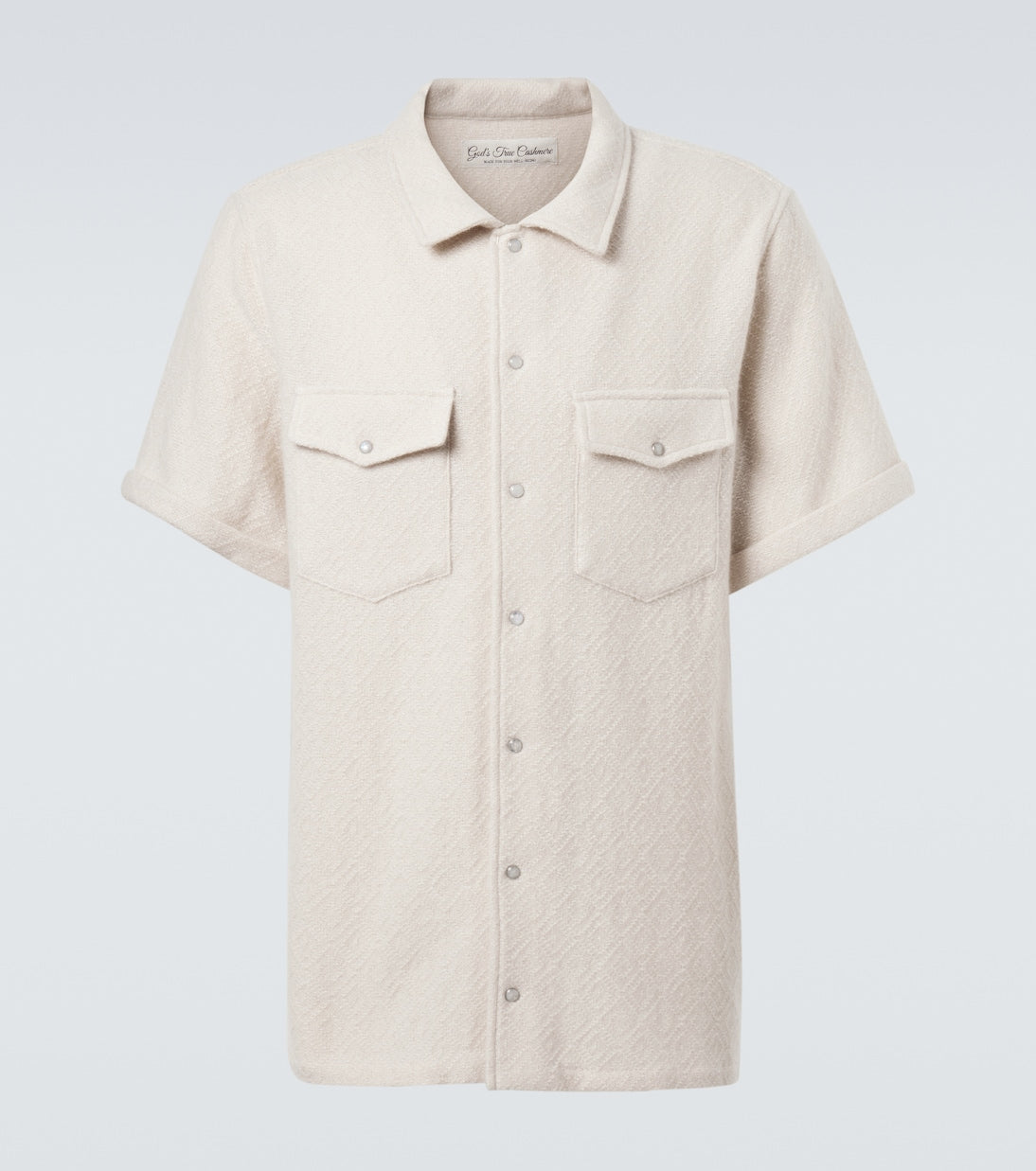 God's True Cashmere - Diamond cashmere shirt