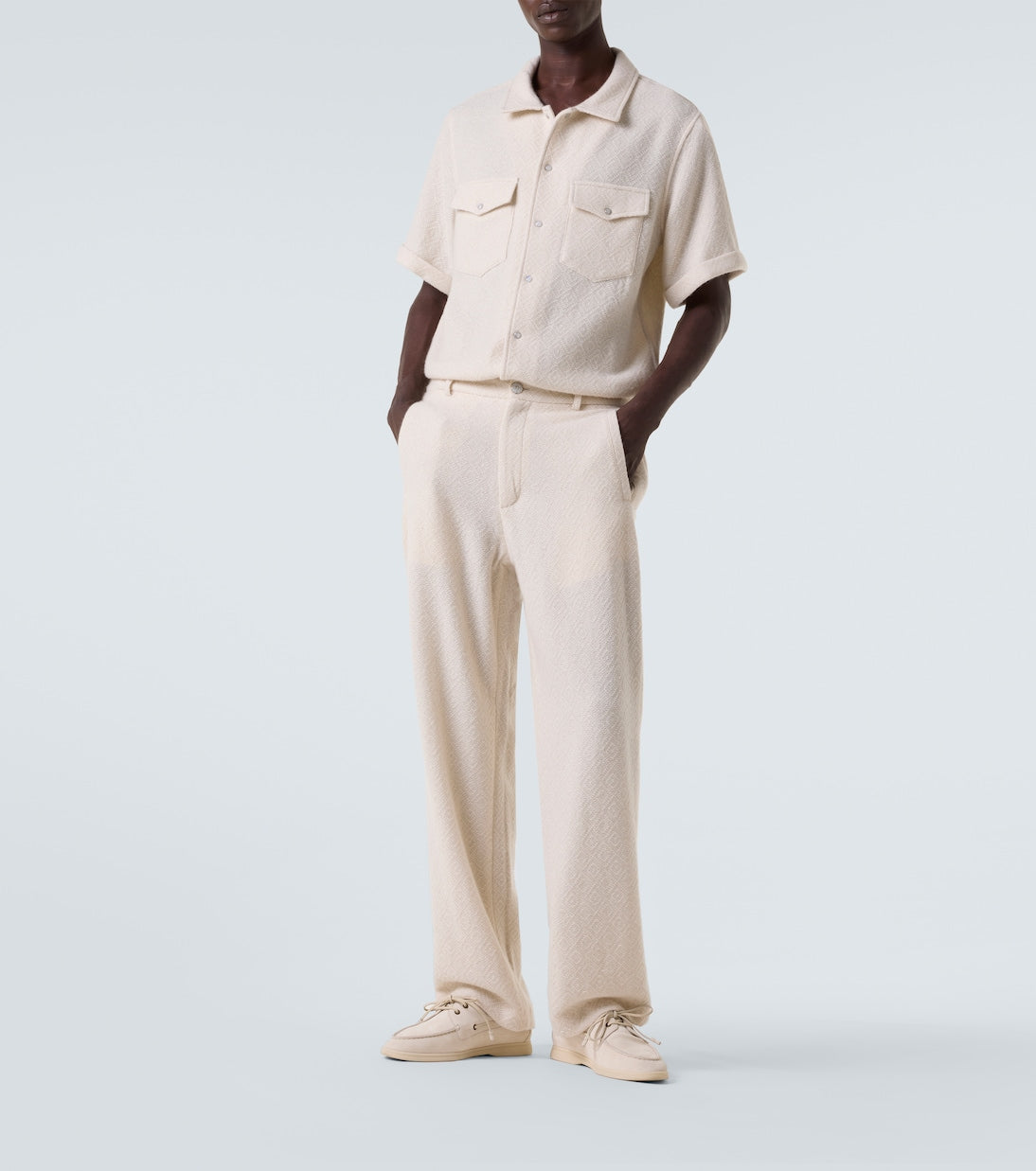 God's True Cashmere - Diamond cashmere shirt