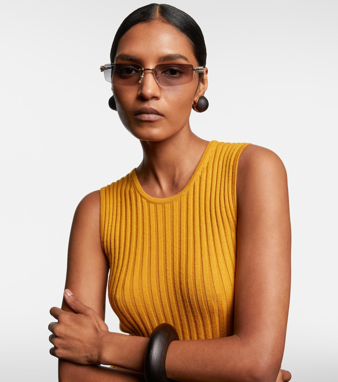 Cartier Eyewear Collection - Clash De Cartier rectangular sunglasses