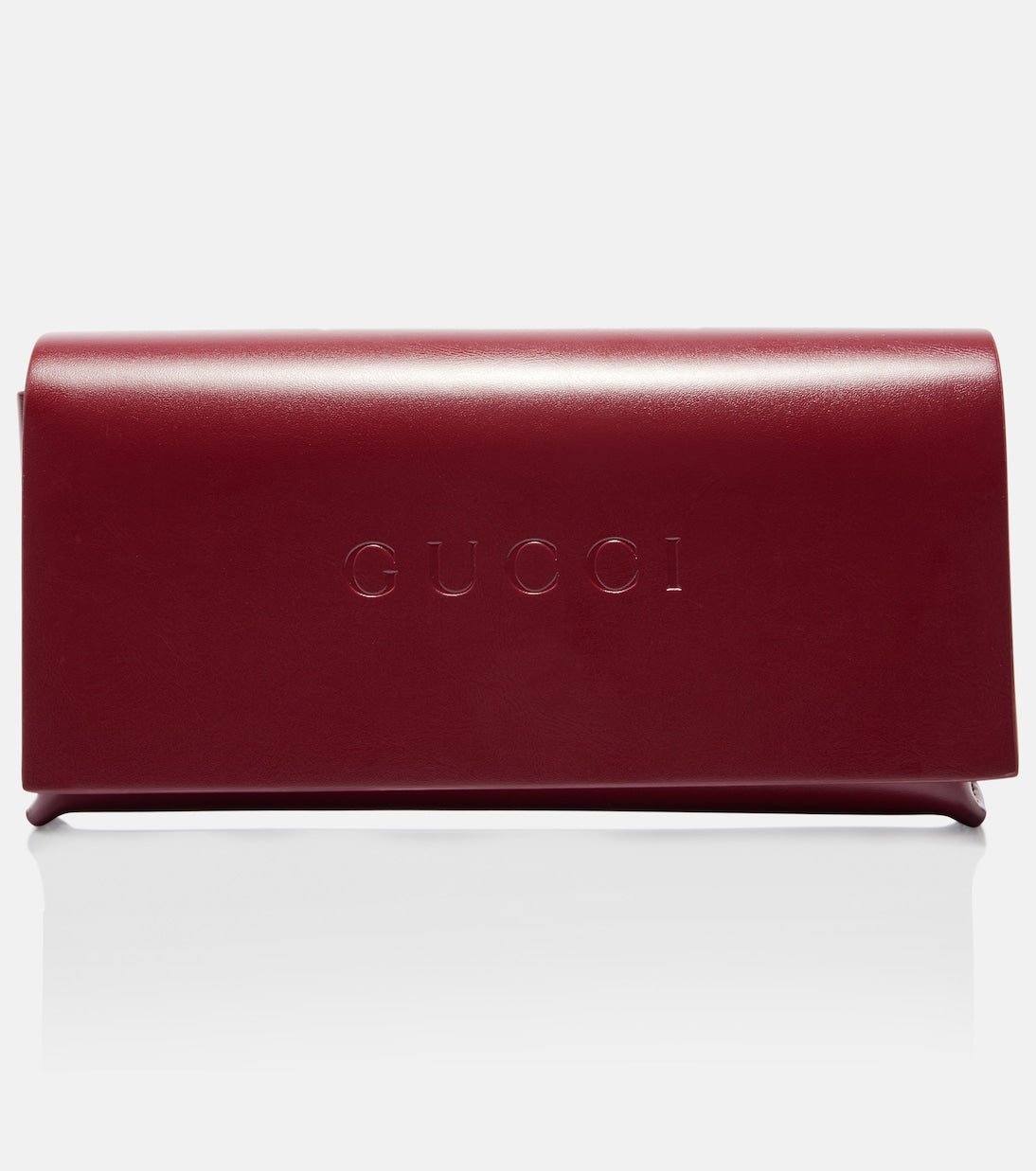 Gucci - Logo rectangular sunglasses