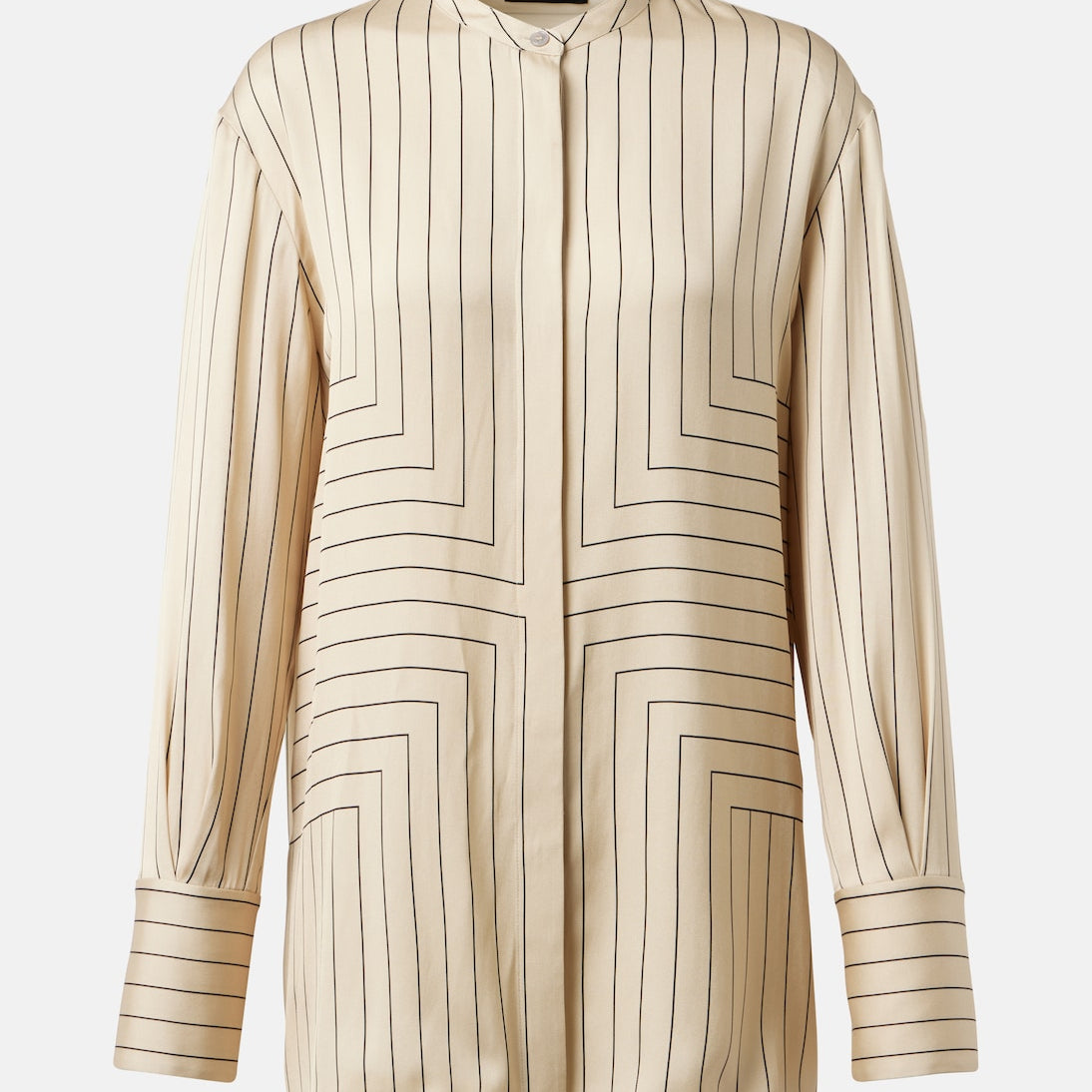 Joseph - Athena striped silk-blend shirt