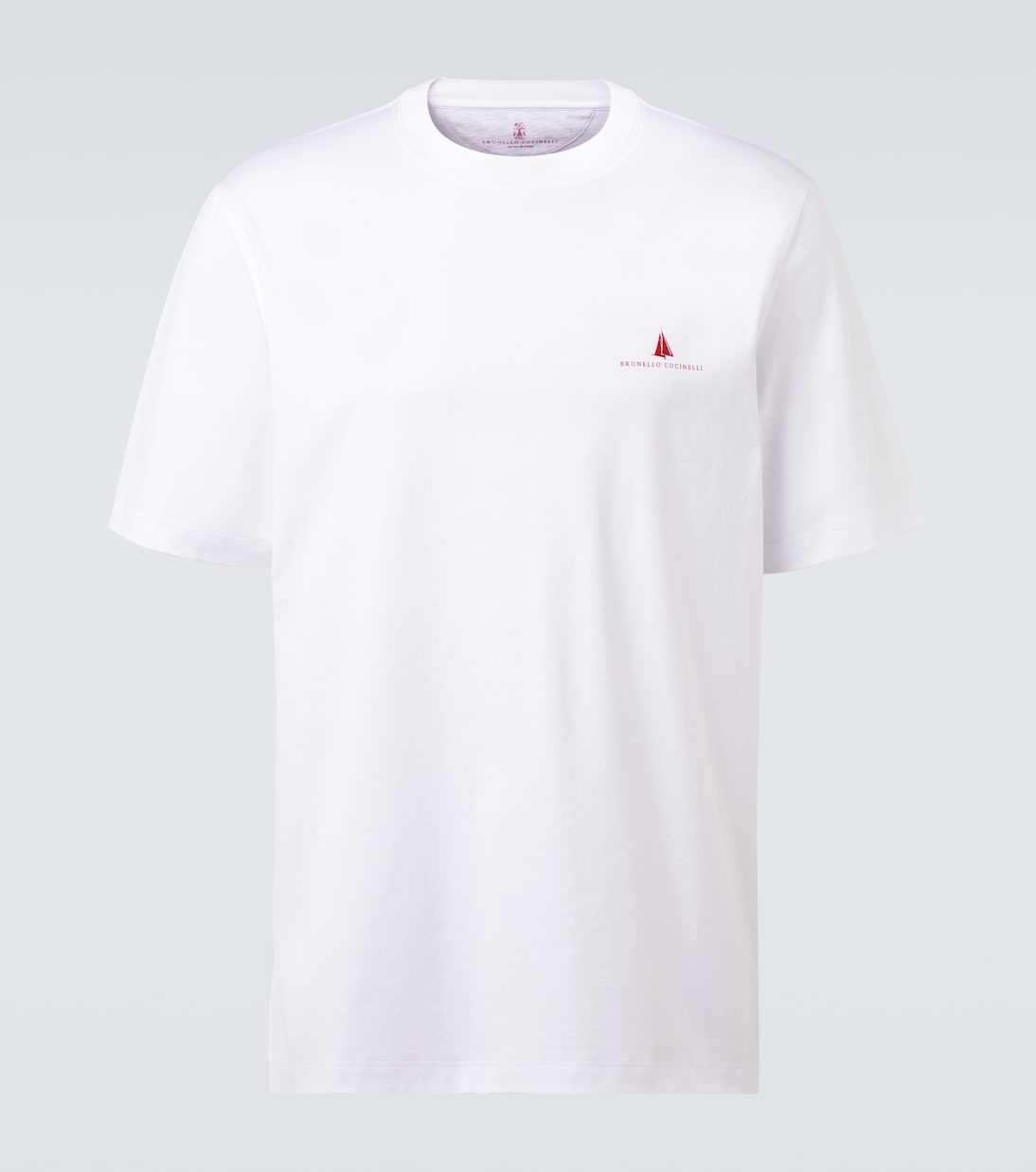 Brunello Cucinelli - Logo cotton jersey T-shirt