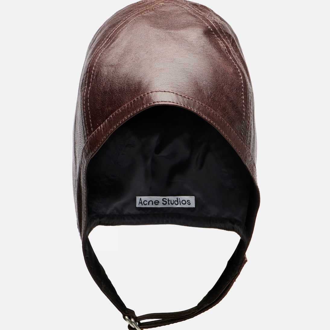 Acne Studios - Belmer embossed leather hat