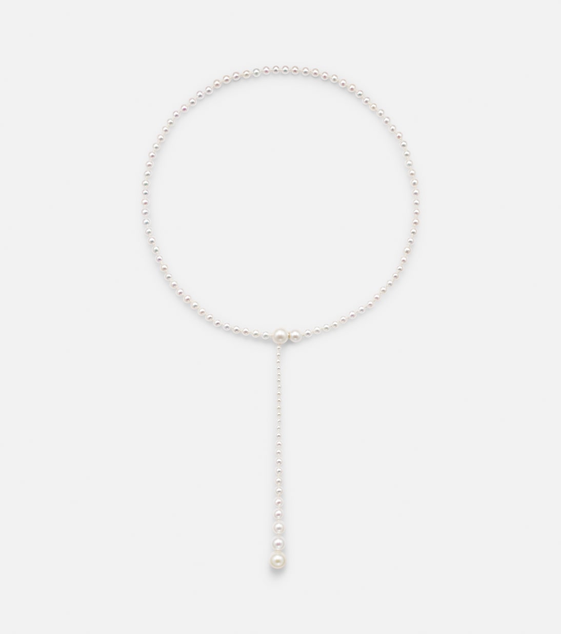 Sophie Bille Brahe - La Belle Moon 14kt gold necklace with pearls