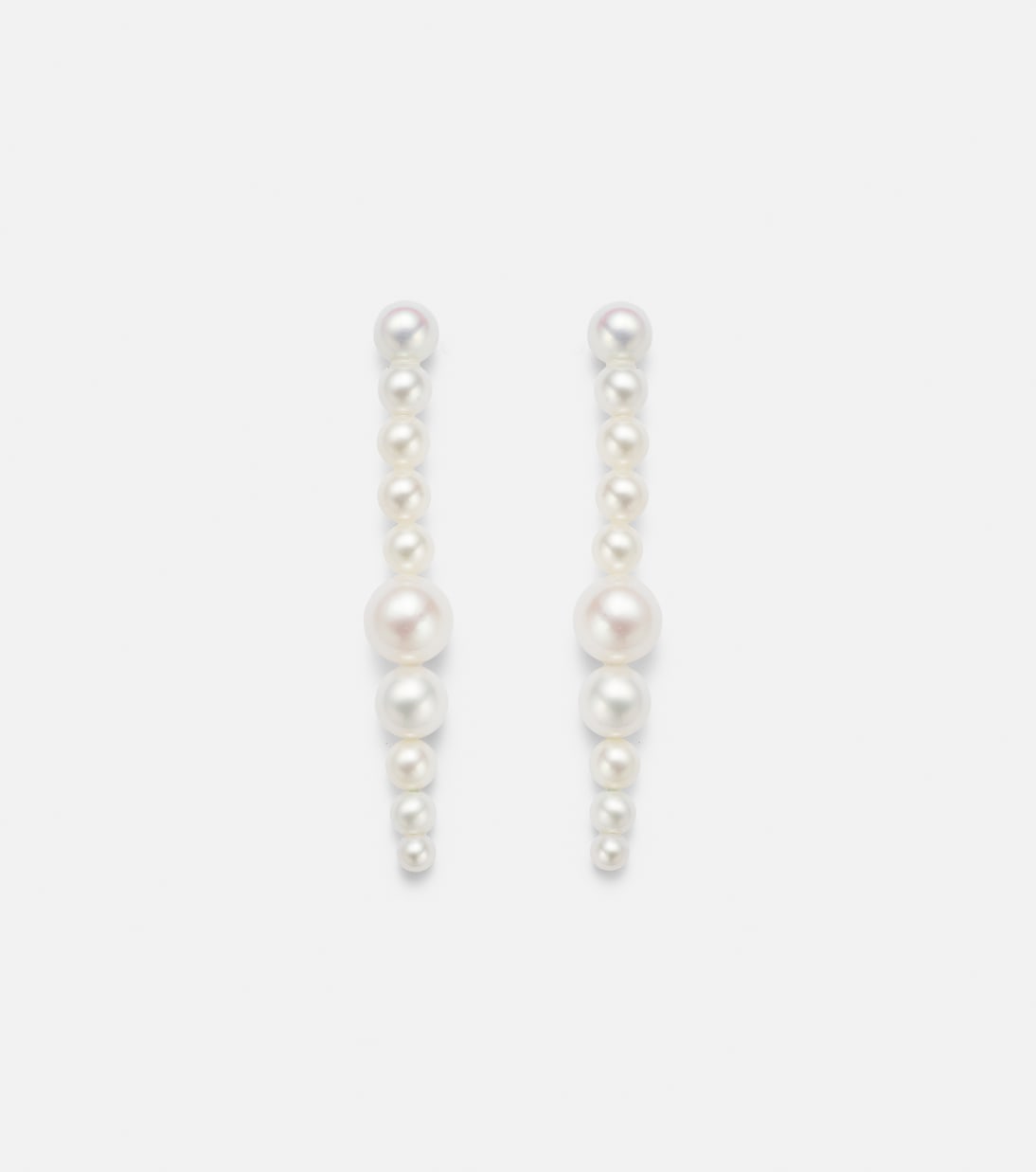 Sophie Bille Brahe - Sienna Moon 14kt gold drop earrings with pearls