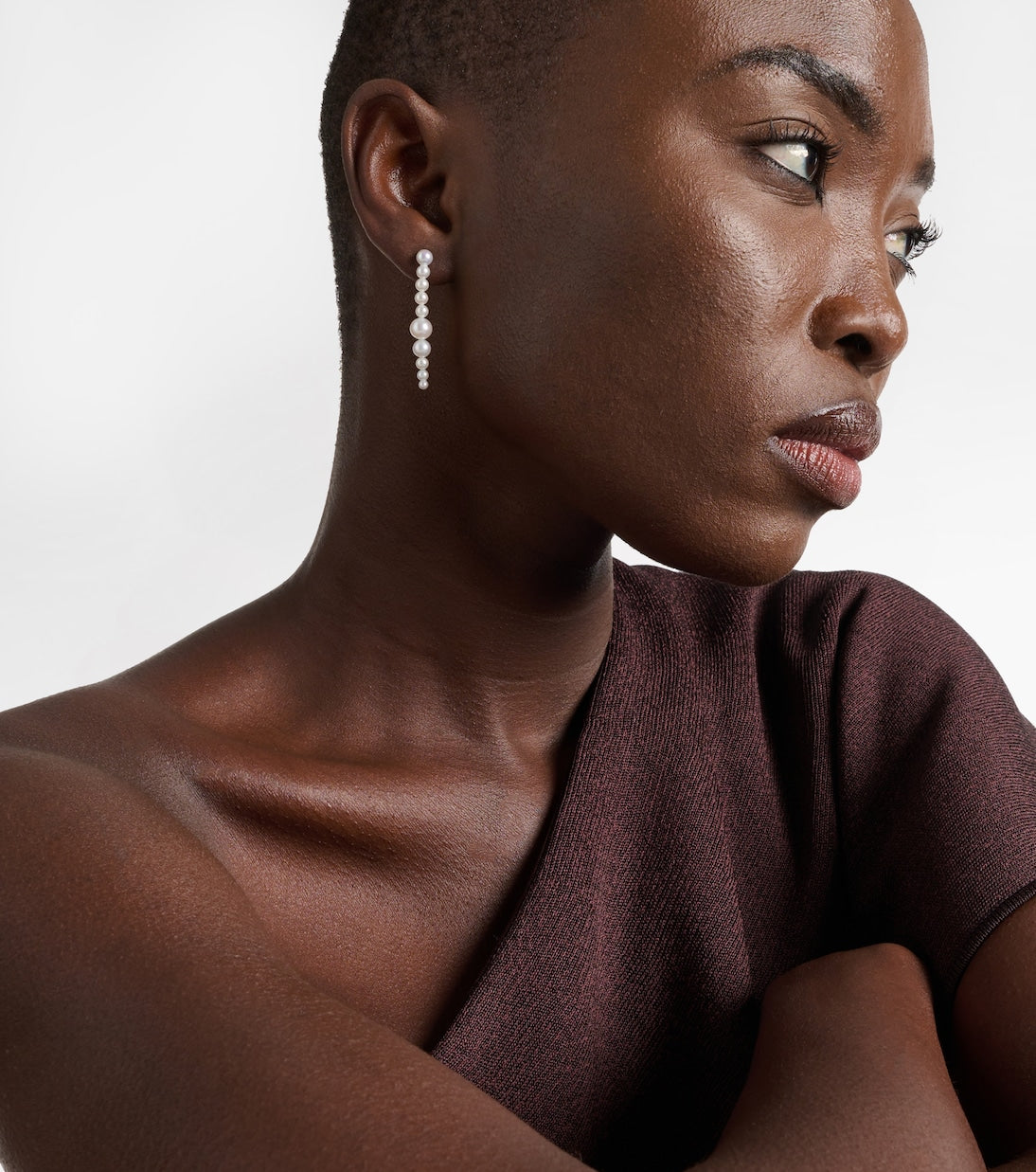Sophie Bille Brahe - Sienna Moon 14kt gold drop earrings with pearls