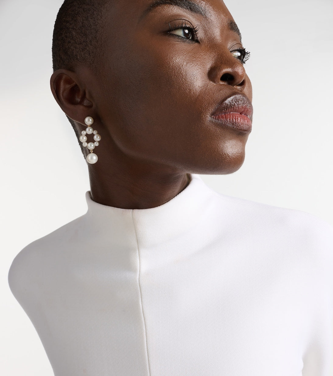 Sophie Bille Brahe - 14kt gold earrings with freshwater pearls