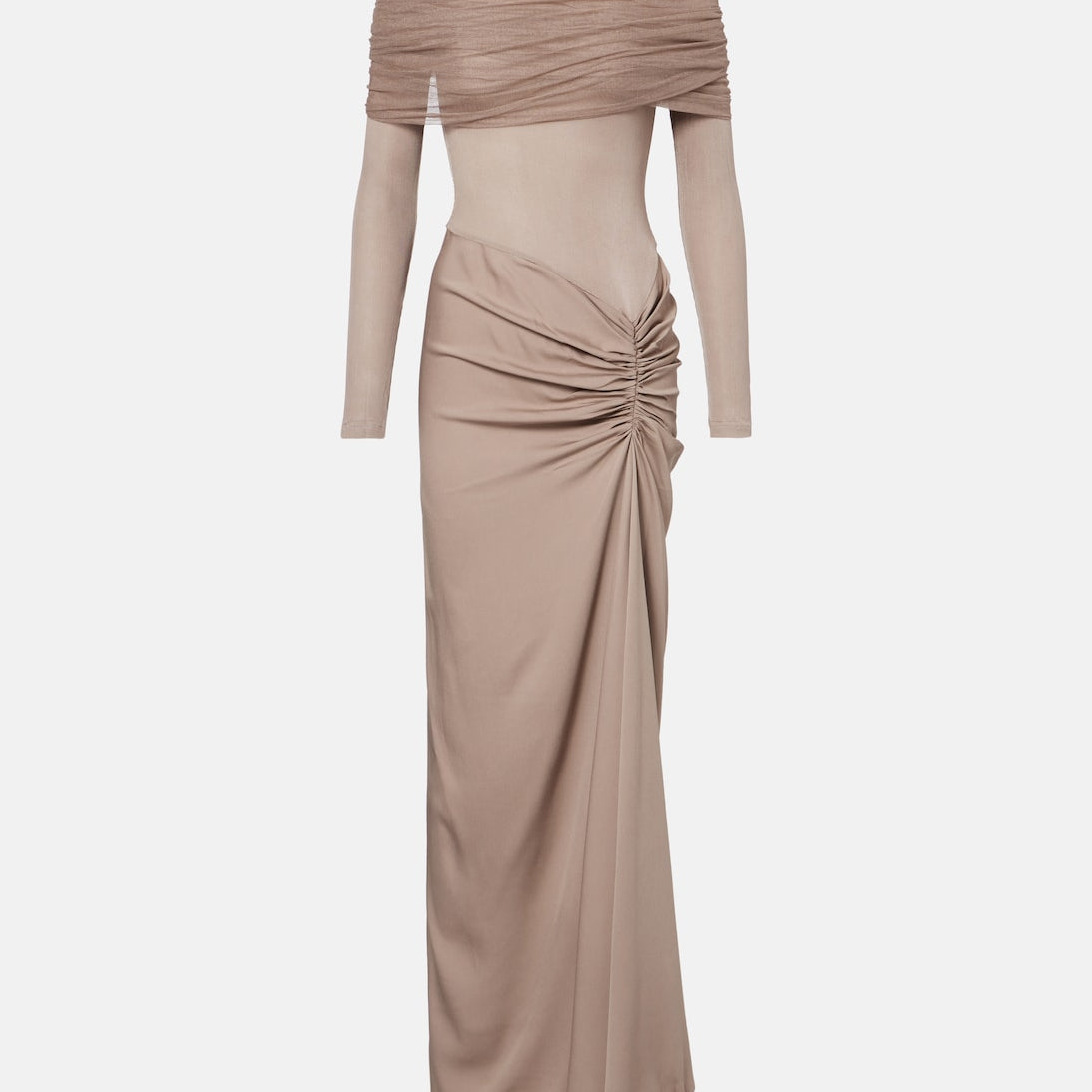 Christopher Esber - Sonora off-shoulder jersey gown